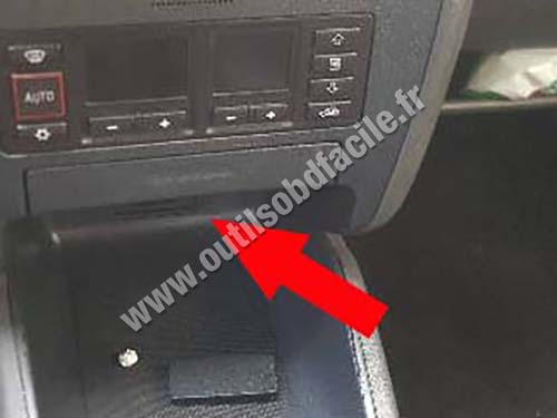 Audi A3 8L - Central console