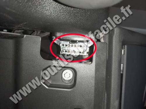 BMW i4 - OBD socket