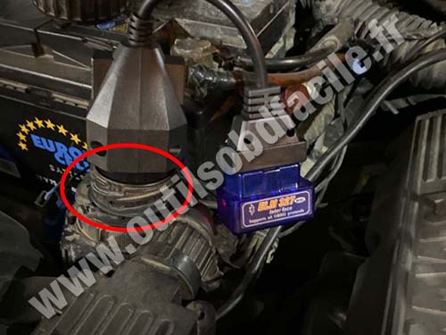 BMW Serie 3 E36 - Diagnosis soket