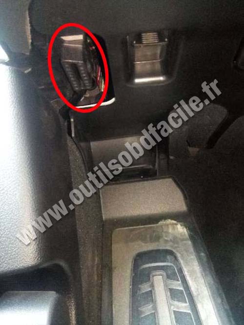 BMW X3 G01 - OBD port