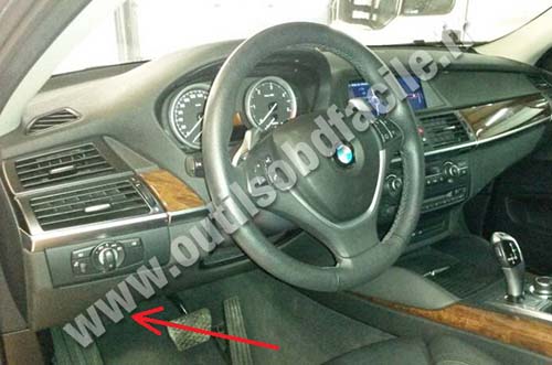 BMW X6 dashboard