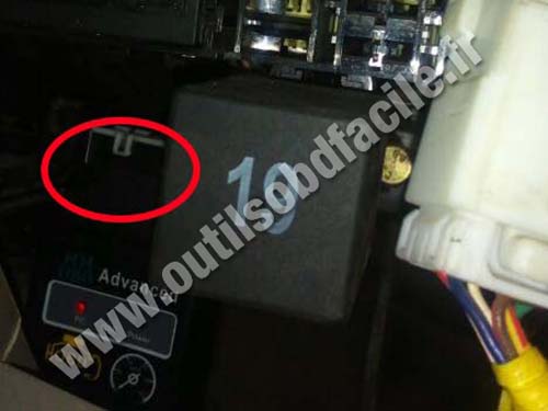 Chery QQ6 - OBD socket