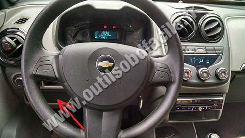 Chevrolet Agile dashboard