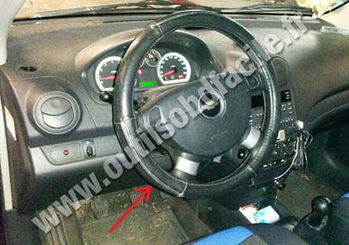 Chevrolet Aveo dashboard