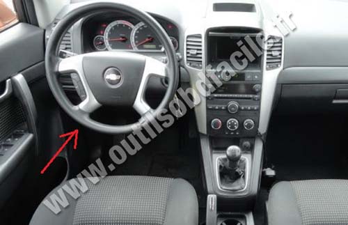 Chevrolet Captiva dashboard