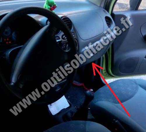 Chevrolet Matiz dashboard