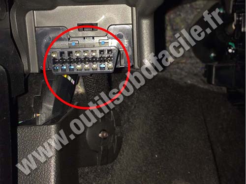 Chevrolet Trax OBD Connector