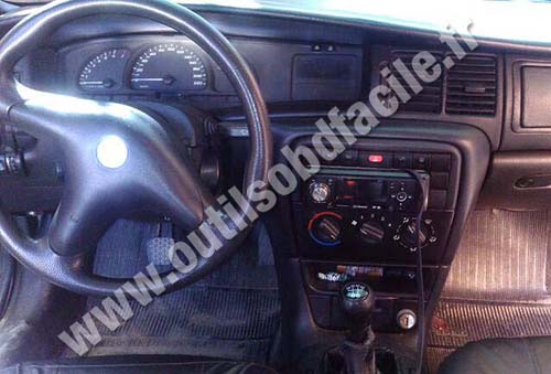 Chevrolet Vectra B dashboard