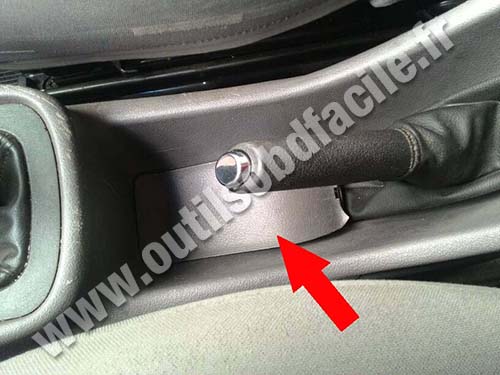 Chevrolet Zafira B Parking brake