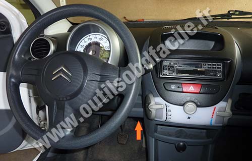 Dashboard Citroen C1