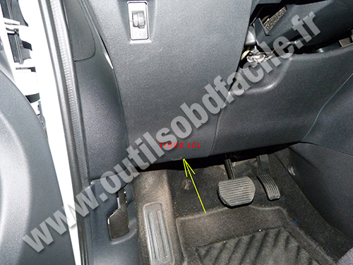 Citroen C3 Picasso fuses box