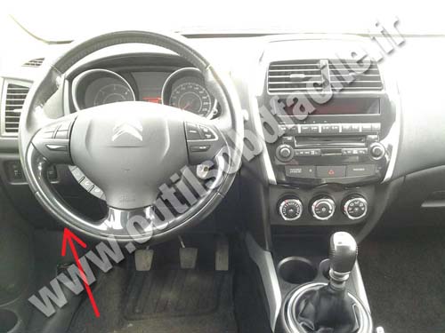 Citroen C4 Aircross dashboard