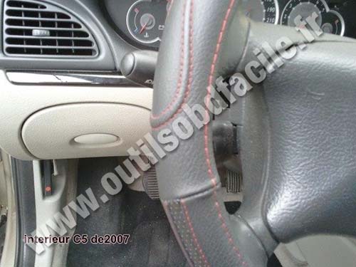 Citroen C5 Dashboard