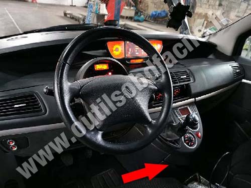 Citroen C8 - Dashboard