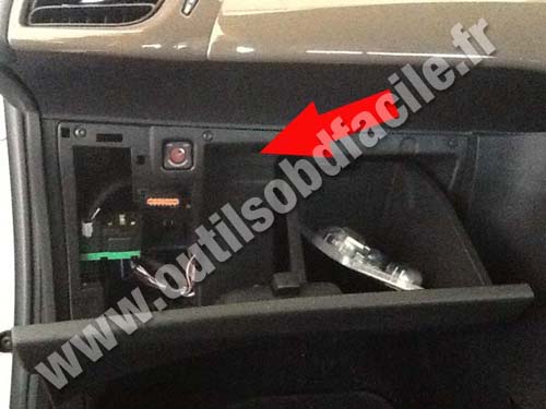 Citroen DS3 Glove box