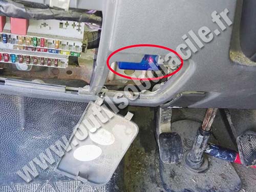 Citroen Jumper - OBD port