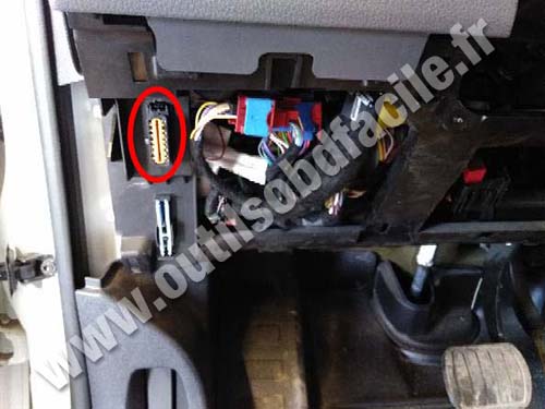 Citroen Jumpy - OBD port