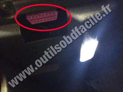 Cupra Formentor - OBD socket