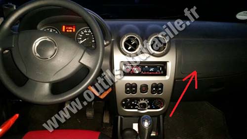 Dacia Sandero dashboard