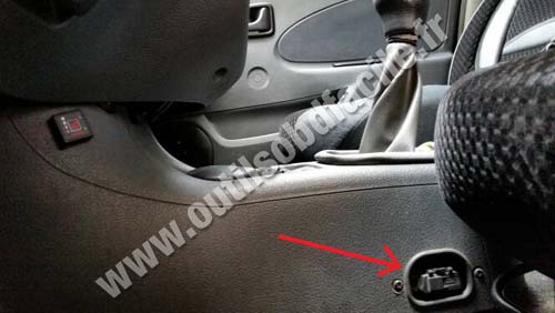 Dacia Solenza gear lever