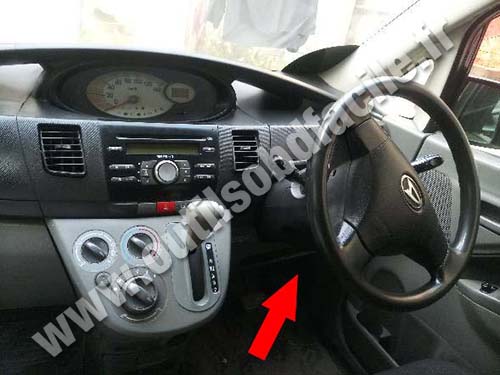 Daihatsu Move - Dashboard