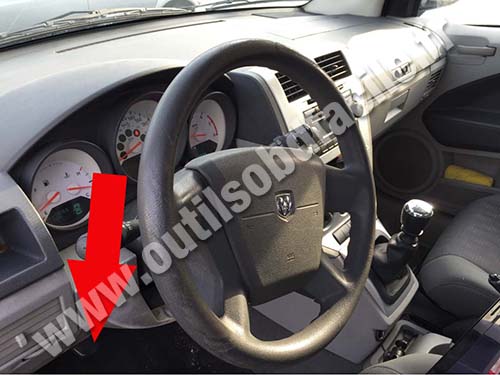 Dodge Caliber Dashboard