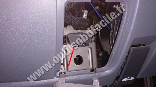 Fiat Ducato OBD connector