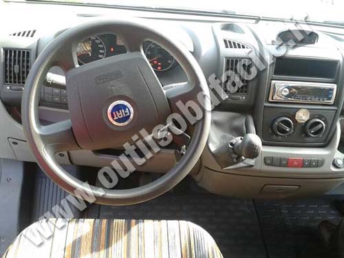 Fiat Ducato dashboard