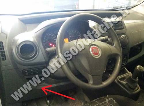 Fiat Fiorino dashboard