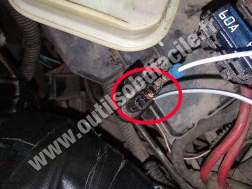 Fiat Marea - Diagnosis port