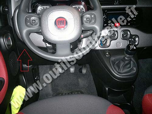 Fiat Panda 3 dashboard