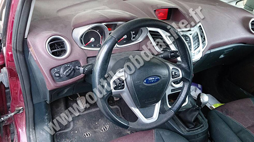 Ford Fiesta dashaboard