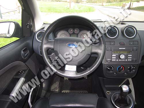 Ford Fiesta dashboard