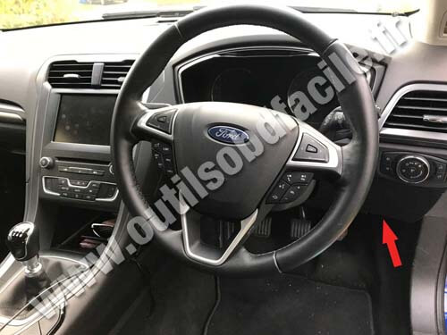 Ford Mondeo 4 RHD Steering wheel