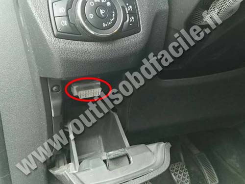 Ford Tourneo Courier - OBD Connector