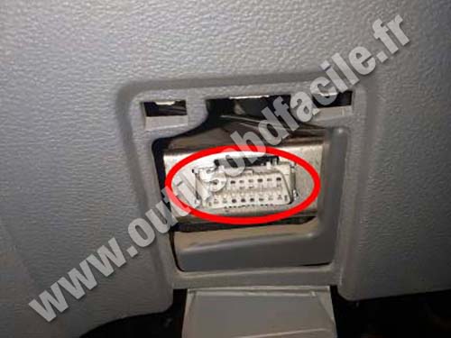 Ford Transit - OBD II port