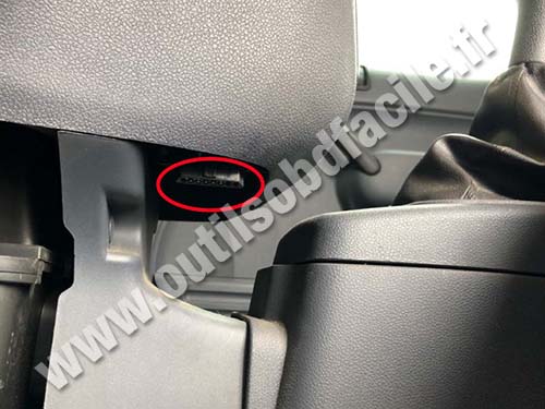 Ford Transit Connect - OBD port