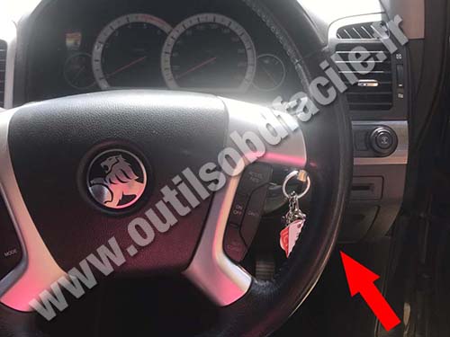 Holden Captiva - Steering wheel