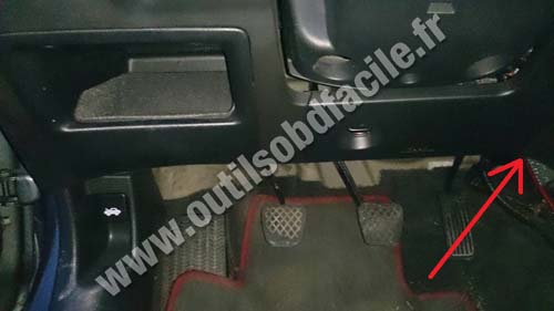 Honda Civic pedals