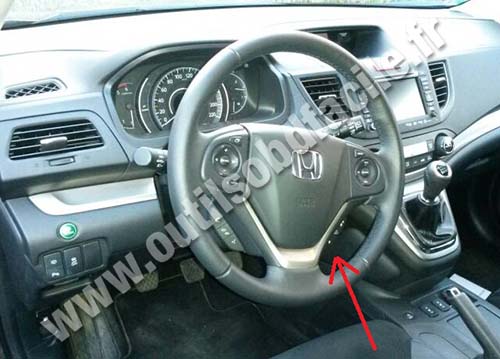 Honda CR-V dashboard