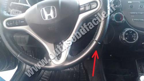 Honda Fit dashboard