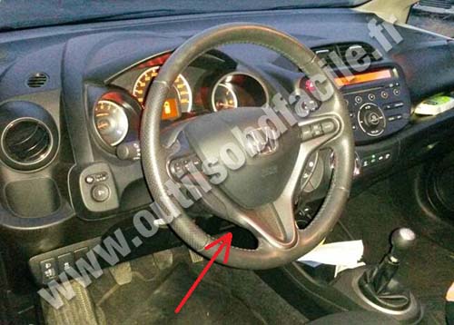 Honda Jazz dashboard