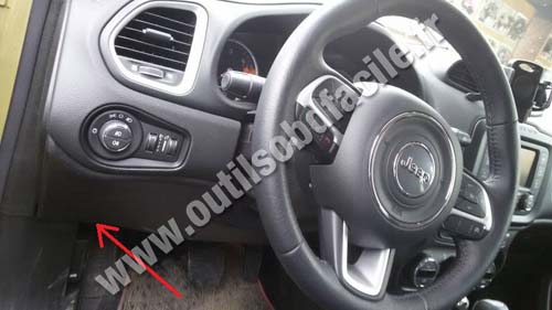 Jeep Renegade dashboard