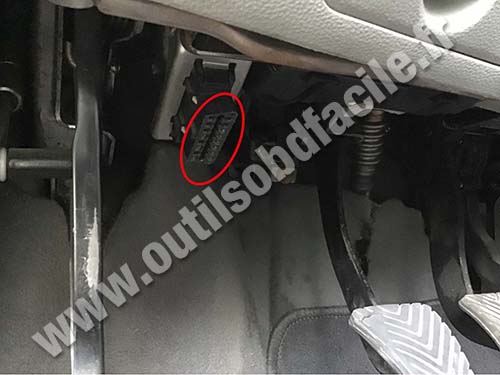 Kia Carnival - OBD port