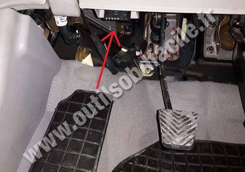 Kia Cerato pedals