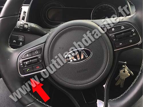 Kia Niro - Steering wheel