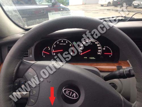 Kia Opirus - Dashboard