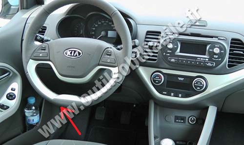 Kia Picanto dashboard