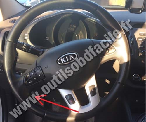 Kia Sportage dashboard