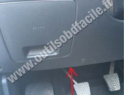 Kia Sportage pedals